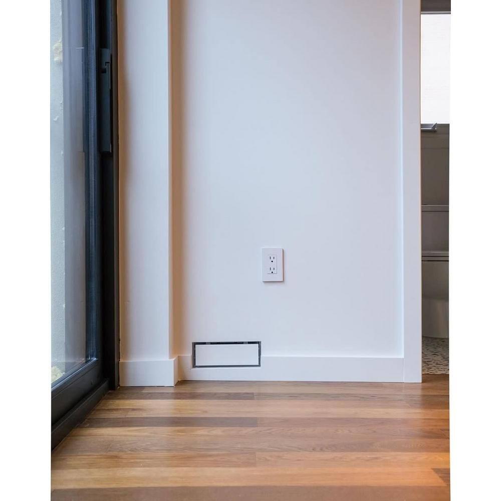 Aria Vent Drywall Pro Collection Air Return, Satin White (6" x 10")