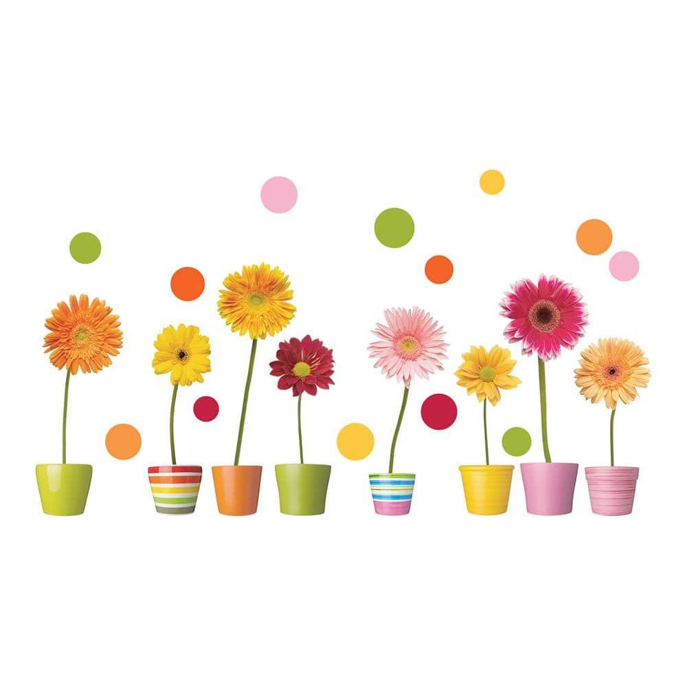 Crearreda CR-64003 Gerberas Window Decals