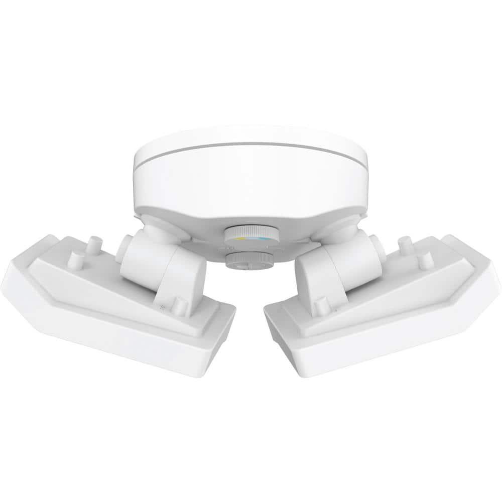 Lithonia Lighting 2 - Head Hardwired Dusk to Dawn Outdoor Security Flood Light