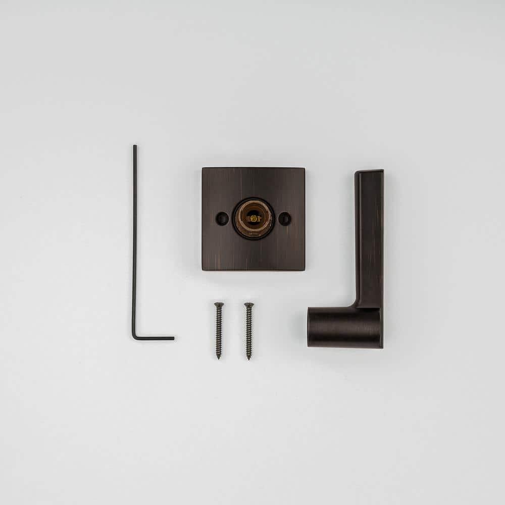 Spyglass Single Dummy Door Lever with Square Rose