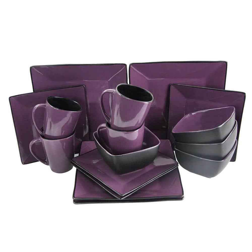 Wrought Studio™ Laurendeau 16 Piece Stoneware Dinnerware Set - Service for 4