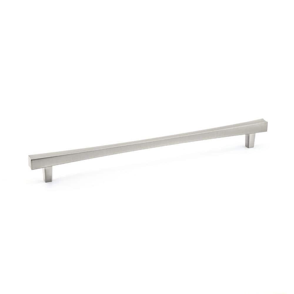 Richelieu Hardware - BP7227256195 - Transitional Metal Pull - 7227 - 10 1/8 in (256 mm) - Brushed Nickel Finish