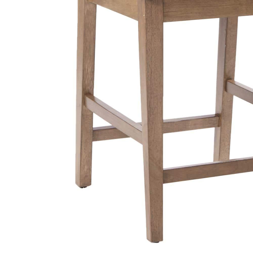 Porschia Solid Wood Bar & Counter Stool