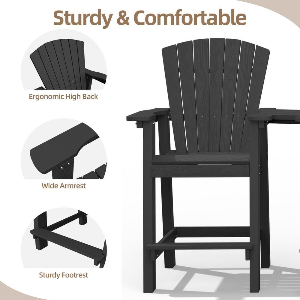 Rosecliff Heights Aryabella Plastic Adirondack Chair