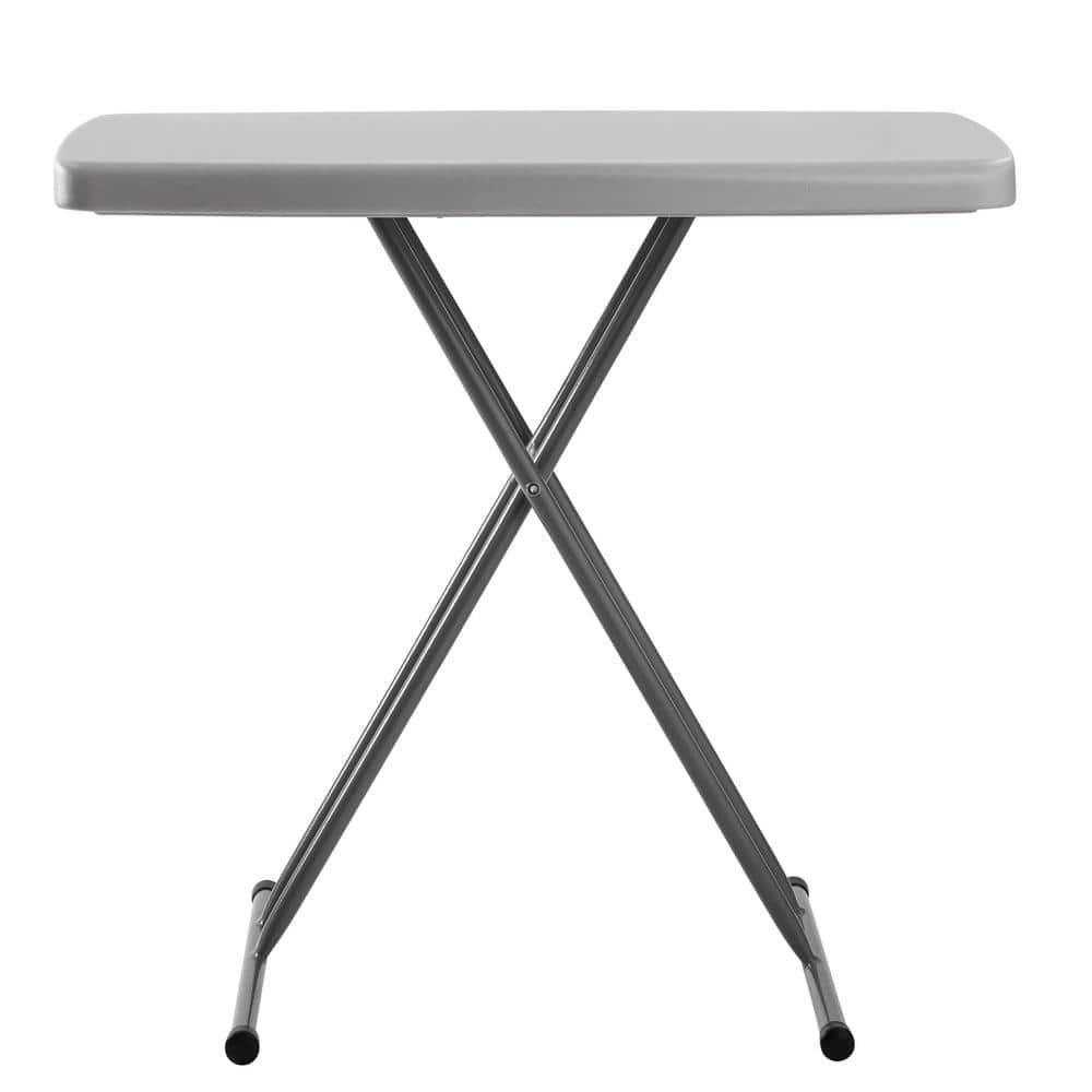 National Public Seating Basics by NPS 20 x 30 Height Adjustable Personal Folding Table