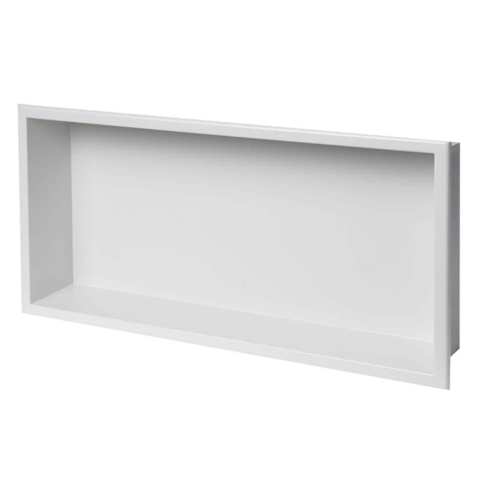 Adhesive Stainless Steel Shower Shelf