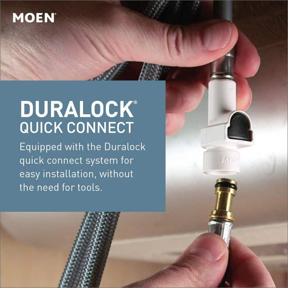Adler Pull Down Single Handle Kitchen Faucet with Accessories