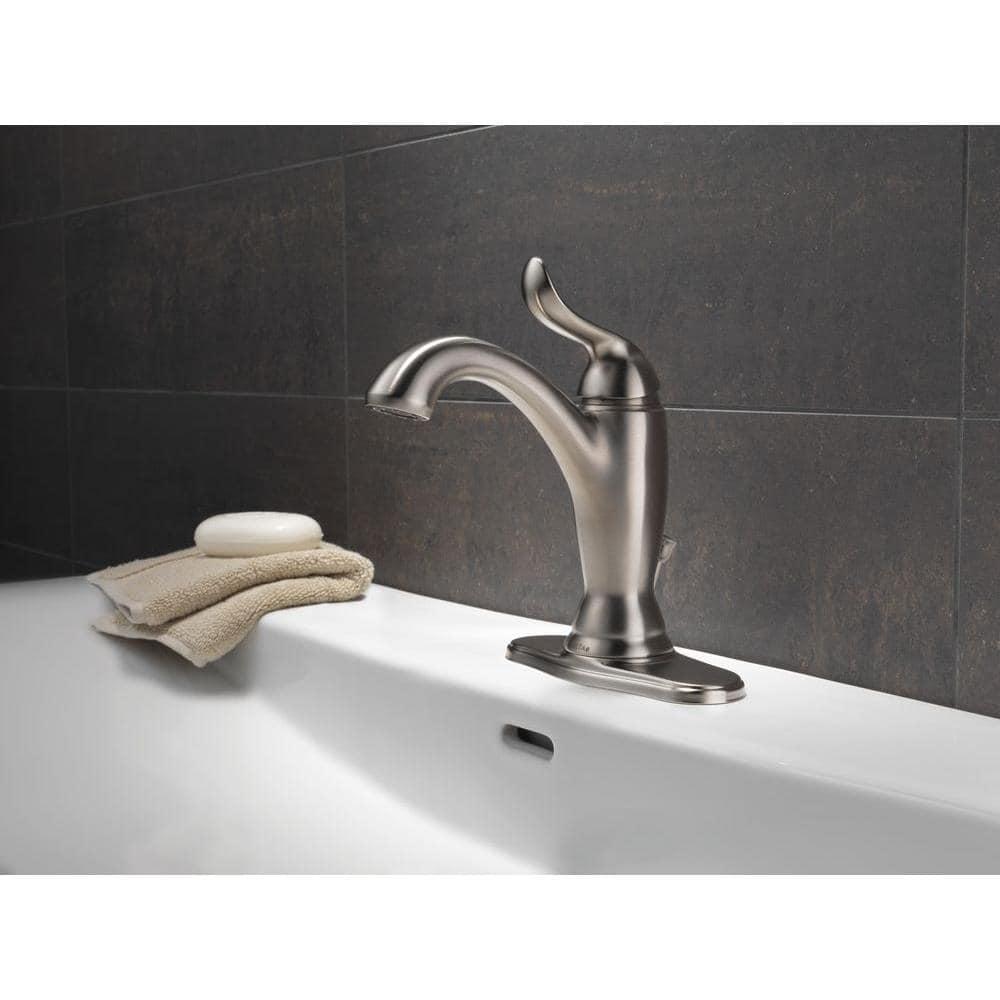 Linden™ Single Hole Bathroom Faucet with Drain Assembly and DIAMOND™ Seal Technology