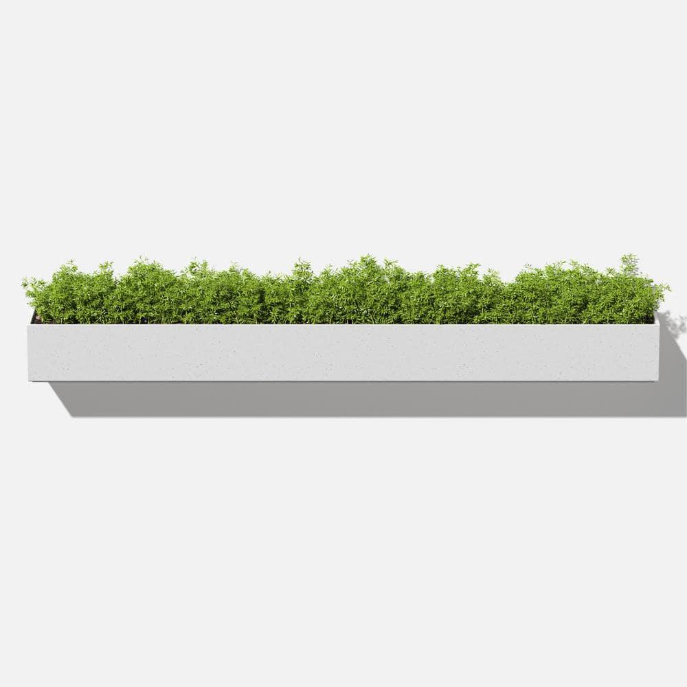 Veradek Geo Series Plastic Trough Hanging Planter