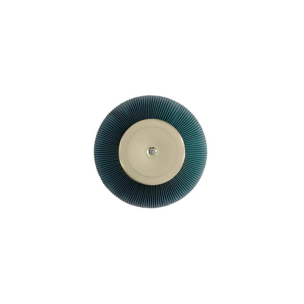 Manhattan Comfort 2pc Anderson Modern Leatherette Upholstered End Table Set Green: Faux Marble, No Assembly Required