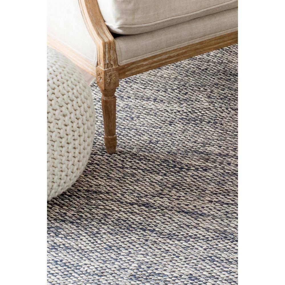 Nuloom Alessi Hand Woven Cotton Indoor Area Rug, 6' x 9', Gray
