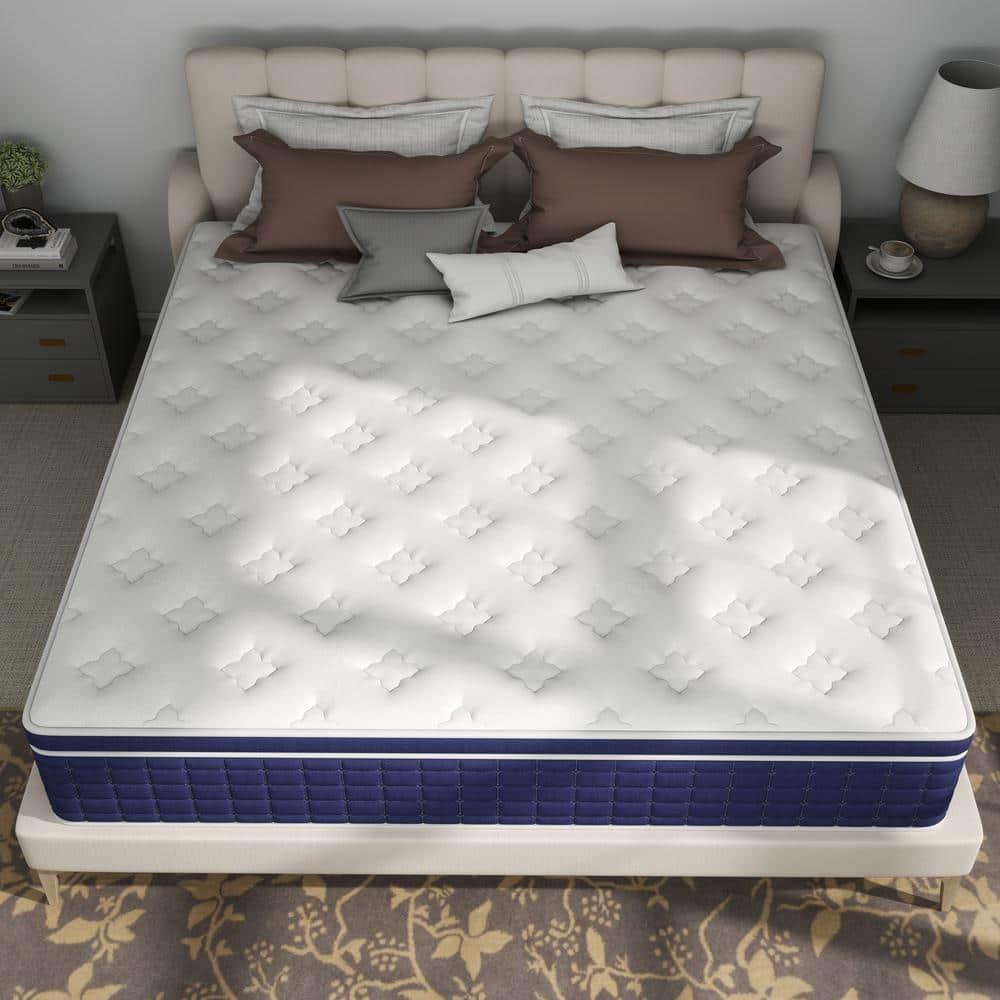 12 inch Queen Mattress,Hybrid Mattresses Medium Firm in a Box