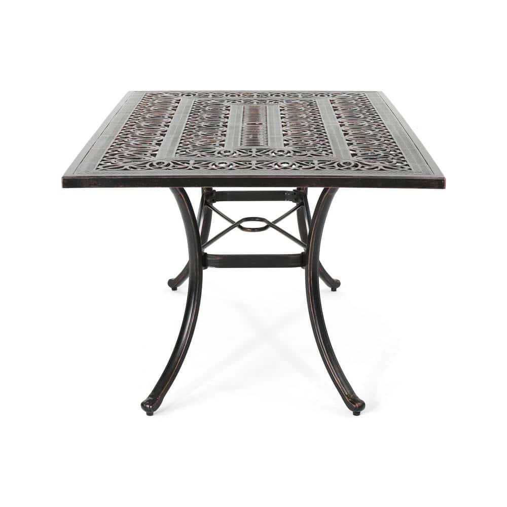 Fleur De Lis Living Outdoor Rectangular Dining Table