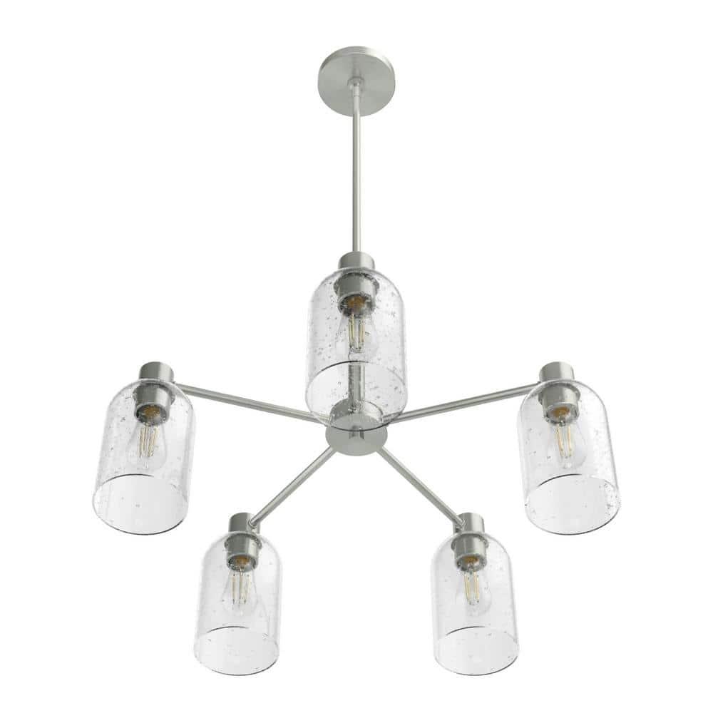 Hunter Fan Lochemeade 5 - Light Unique / Statemen Cylinder Chandelier