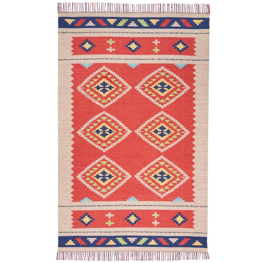Nourison Baja Boho Geometric Southwestern Flatwoven Indoor Rug
