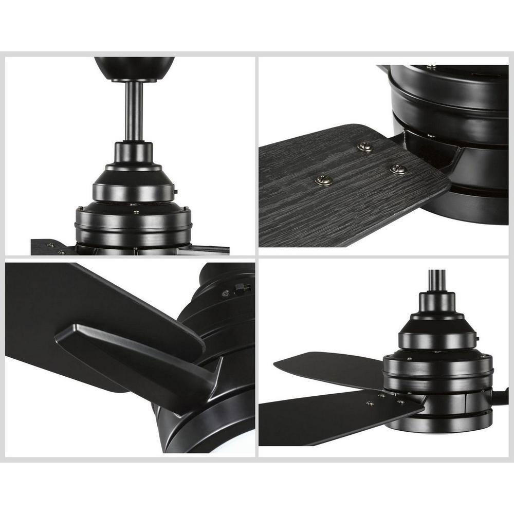 Gaze Collection 60" LED Three-Blade Ceiling Fan