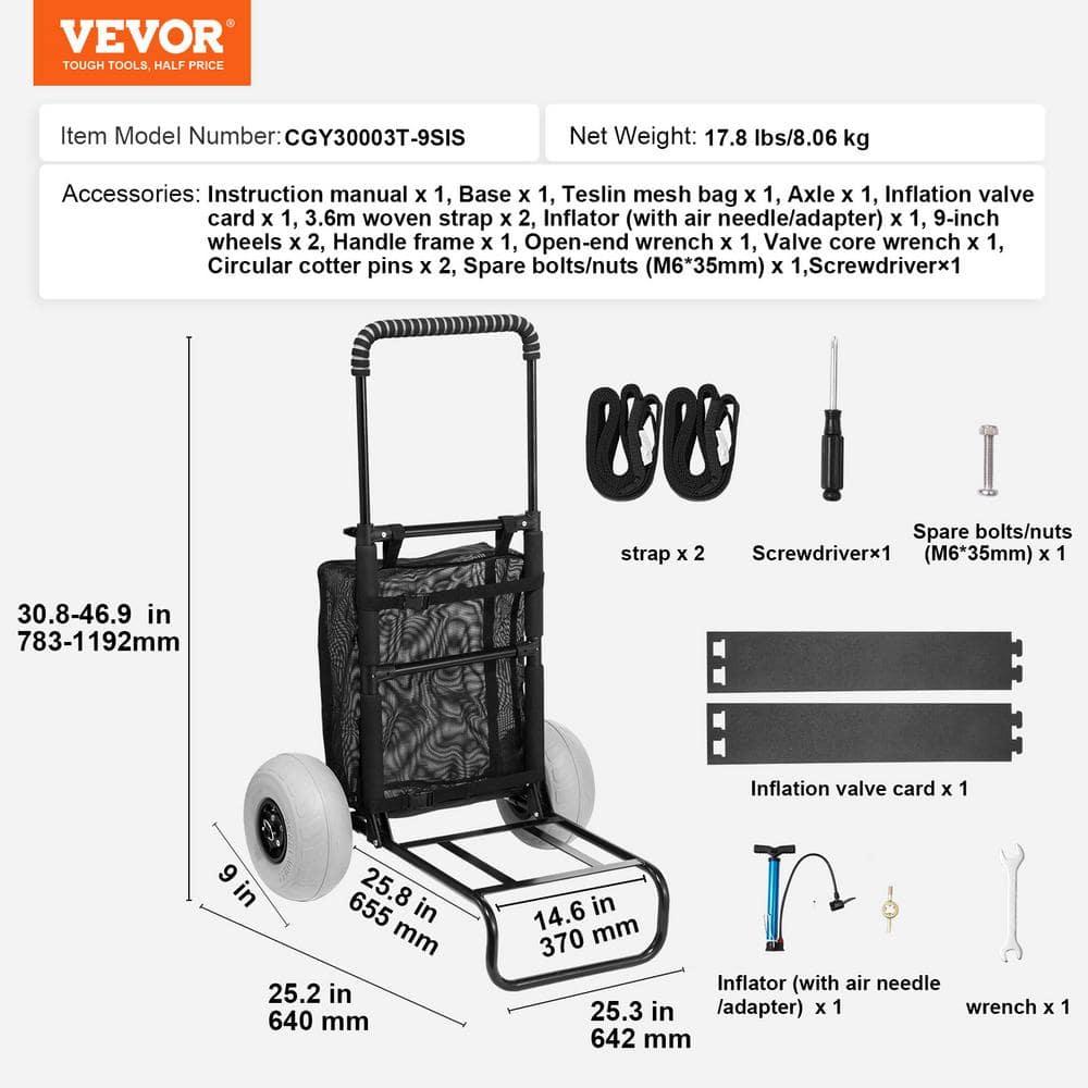 VEVOR Capacity Hand Truck Dolly