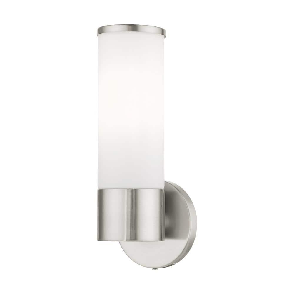 Livex Lighting Lindale 1 - Light Sconce in  Brushed Nickel
