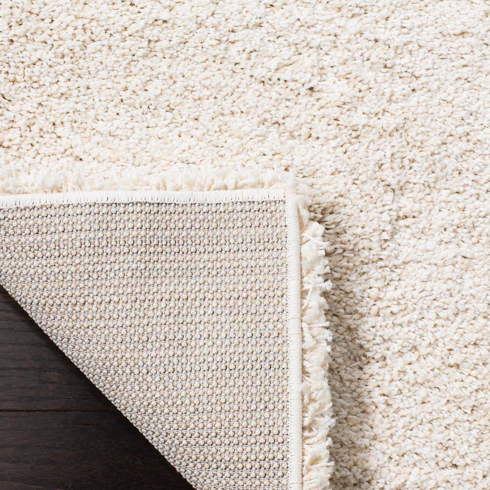 Milan Shag SG180 Power Loomed Indoor Area Rug - Ivory - 7'x7' - Safavieh