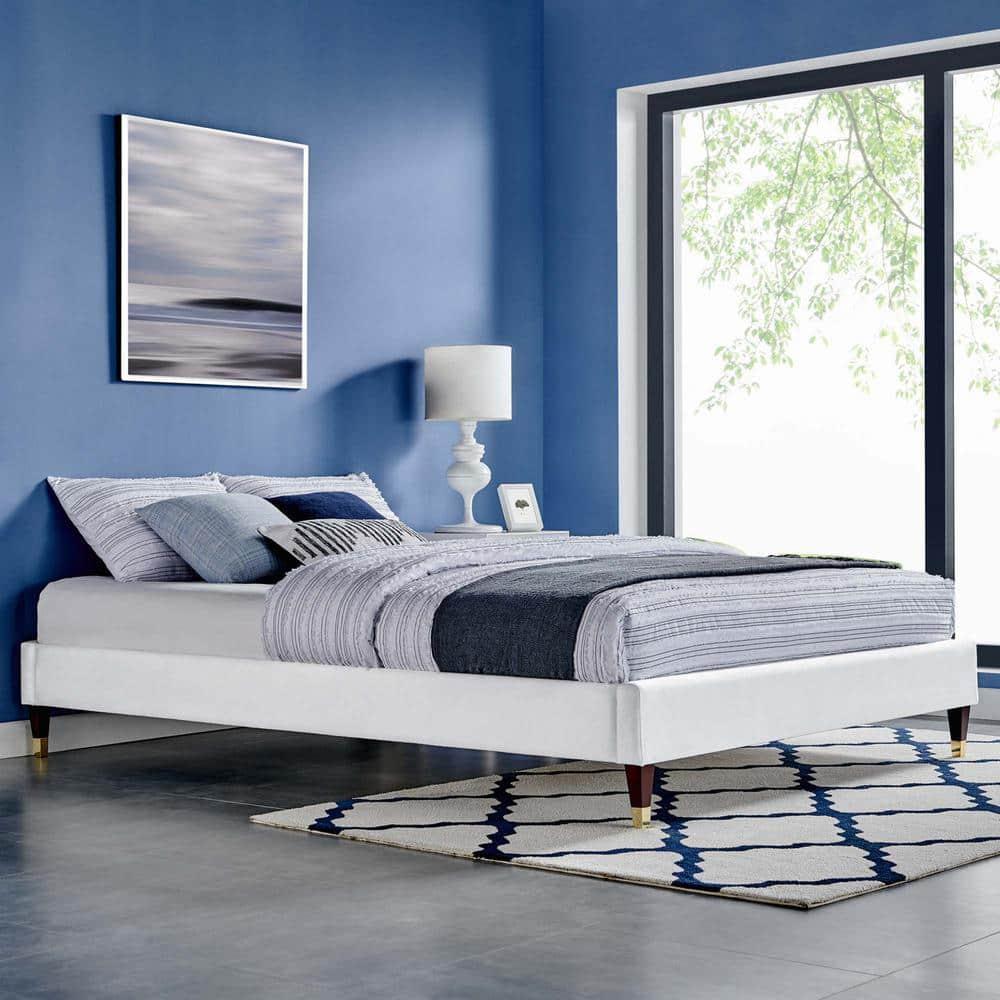 Modway Harlow Full Performance Velvet Platform Bed Frame