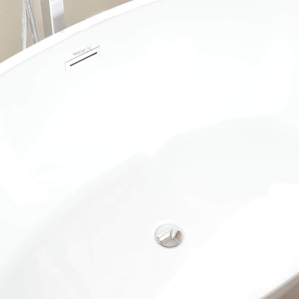 Freestanding Soaking Acrylic Bathtub