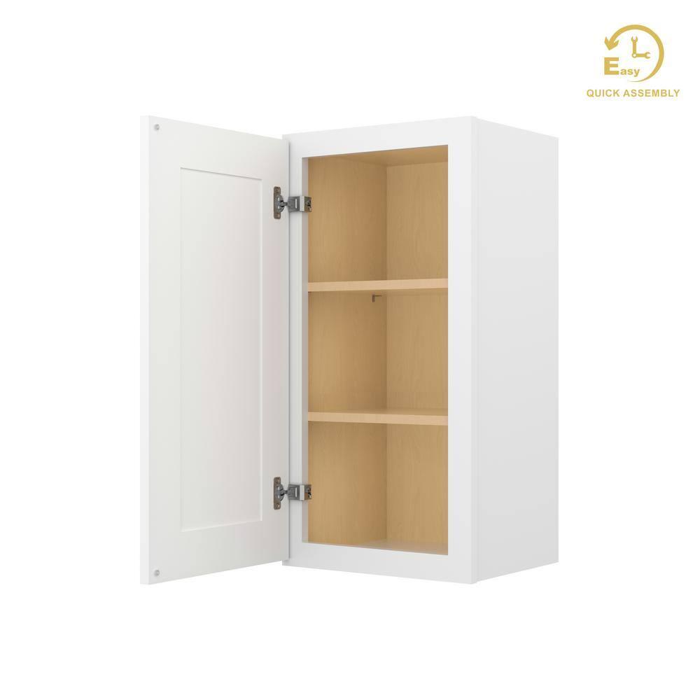 HomLux 12" x 30'' Easy to Assemble Accent Wall Cabinet