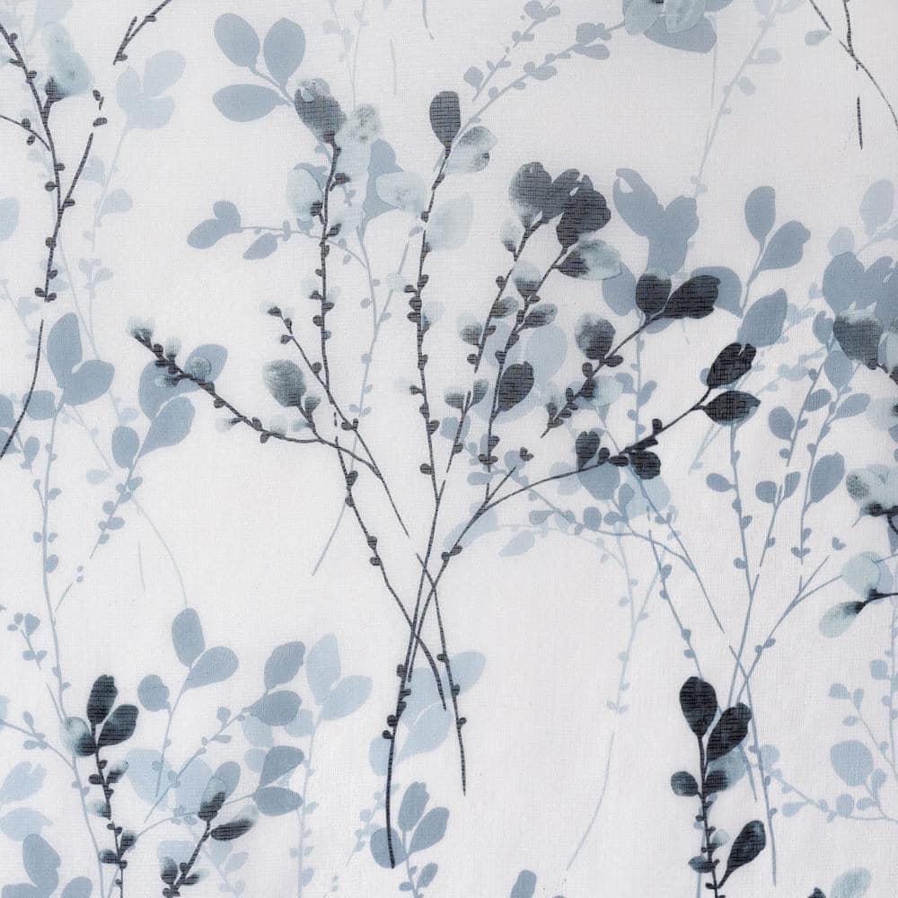 Red Barrel Studio® Molineux Floral Semi-Sheer Tab Top Single Curtain Panel