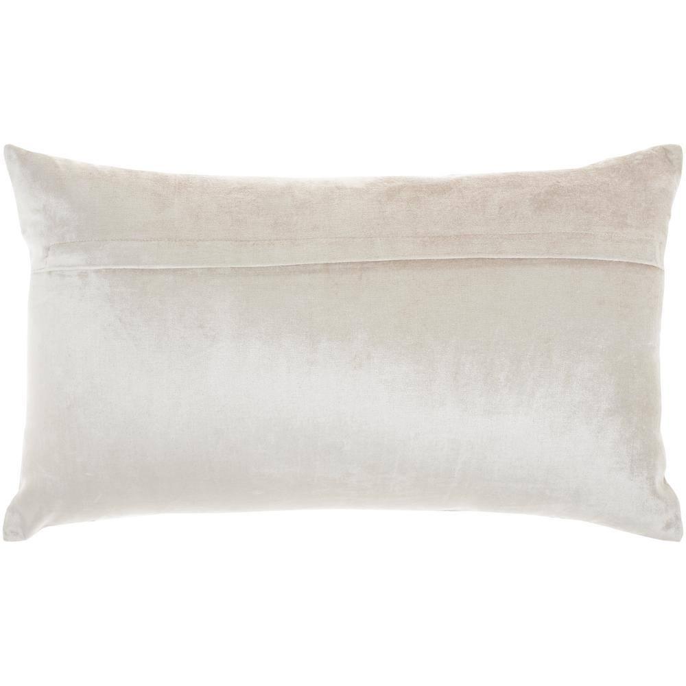 Mina Victory AZ217-012021 Sequined Cotton Blend;Viscose Throw Pillow