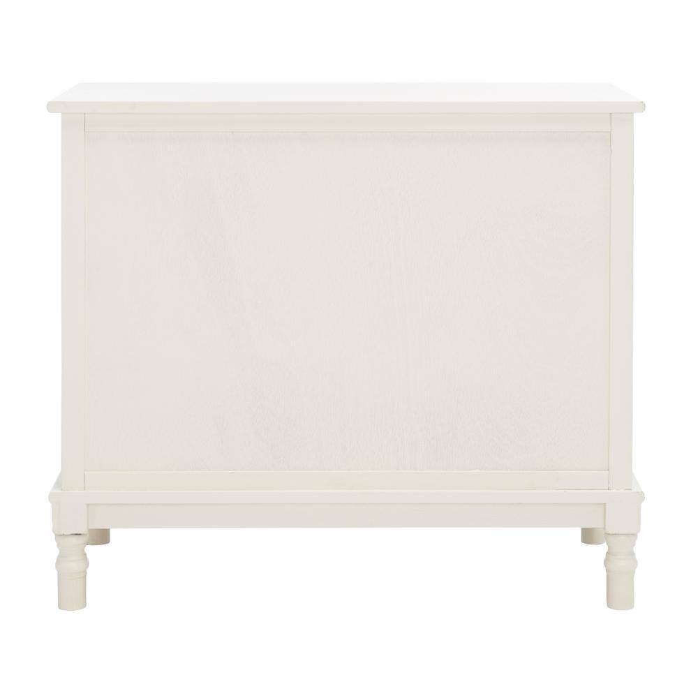SAFAVIEH Tate 2-Drawer 2-Door Sideboard Distressed / White