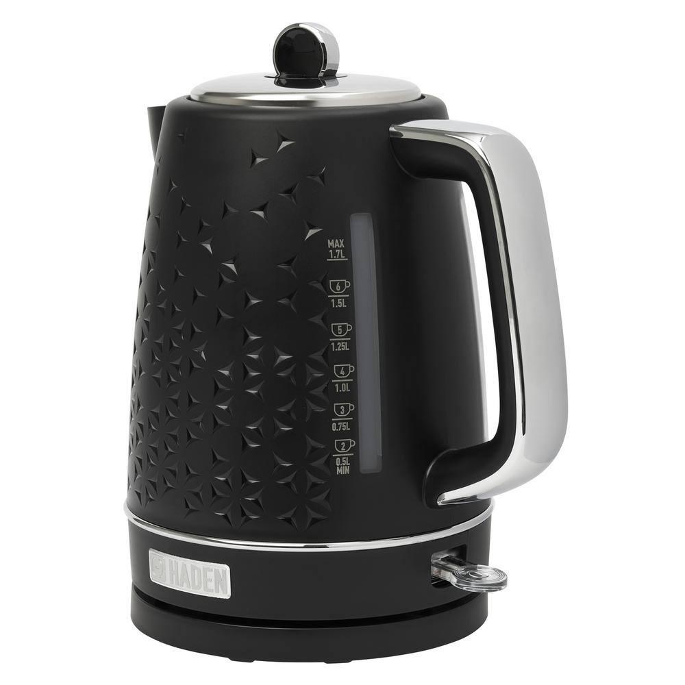 HADEN Starbeck Black Electric Tea Kettle