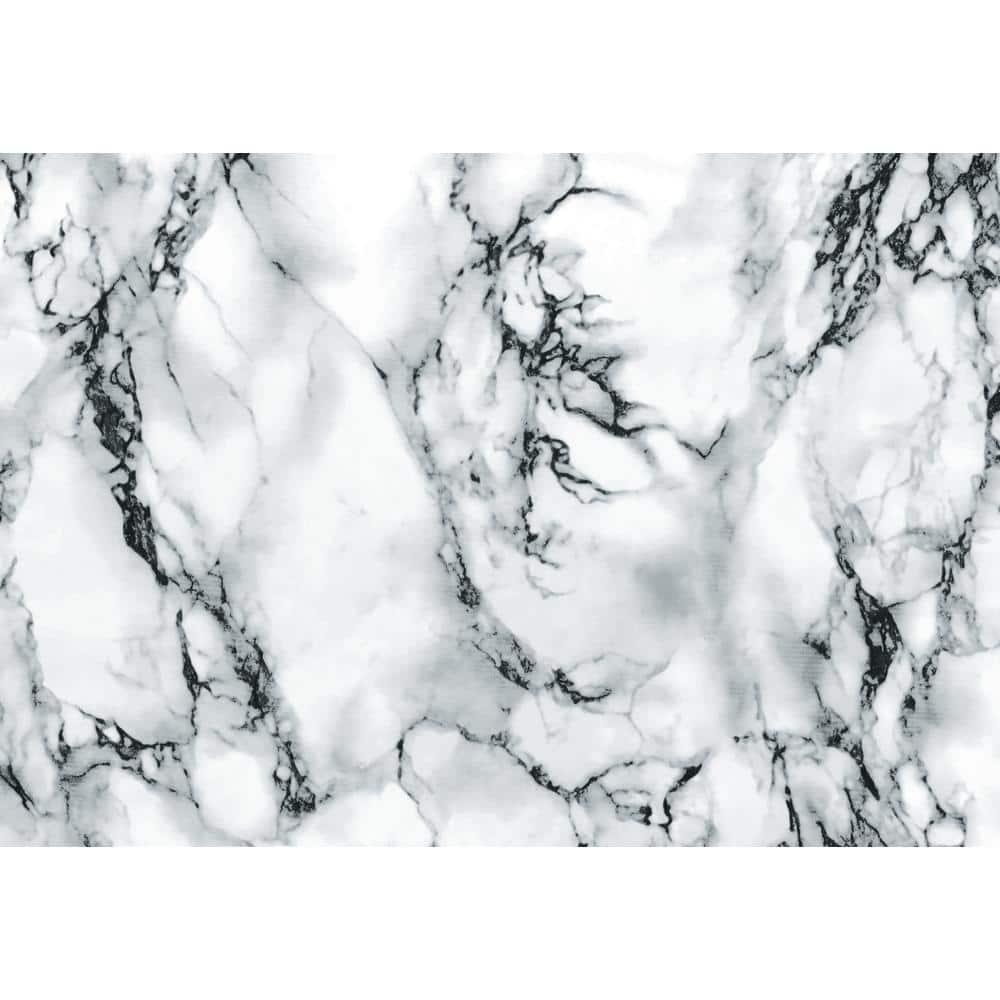 Grey and Black Marble Adhesive Film