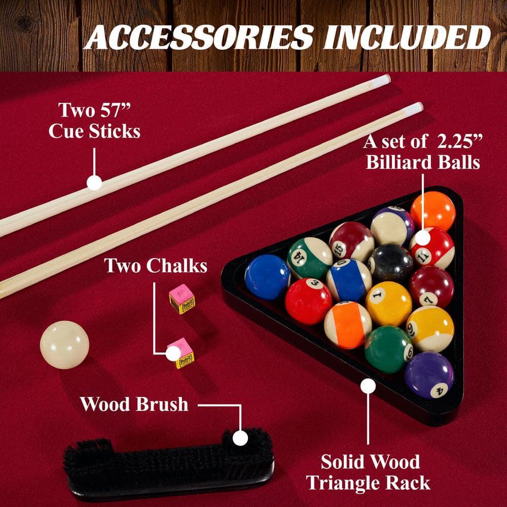 Barrington Billiards Company Barrington Arlington 8 ft Pool Table with Playing Accessories