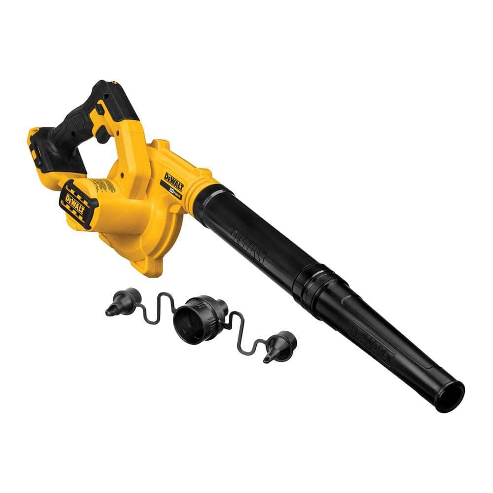DEWALT 20V Yellow and Black Cordless Handheld Blower