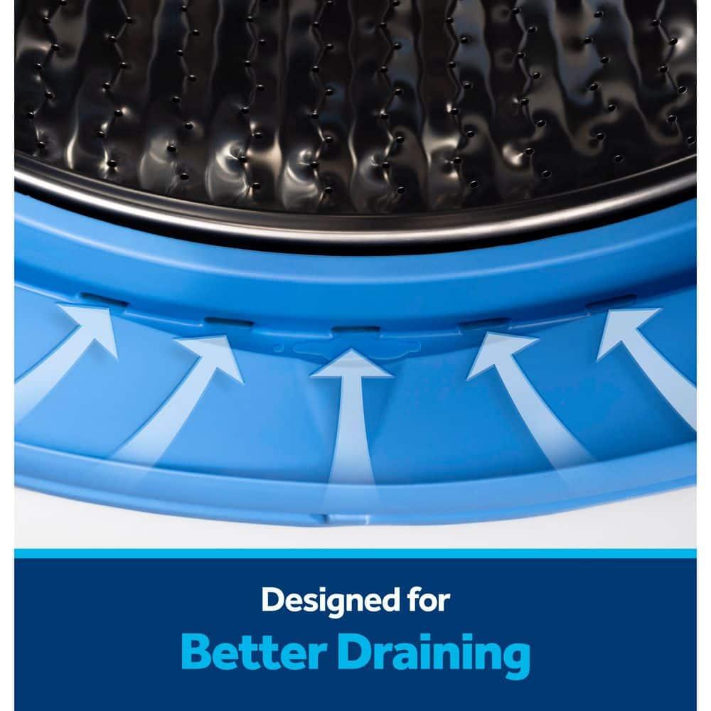 GE Appliances 5 Cubic Feet Energy Star Front Load Washer with Steam Wash