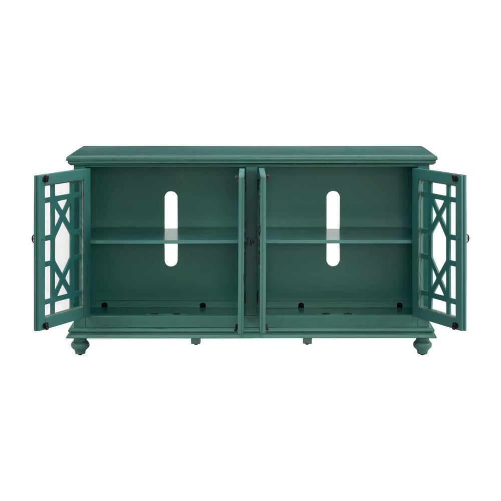 Martin Svensson Home Jules 63" TV Stand Teal Green Finish