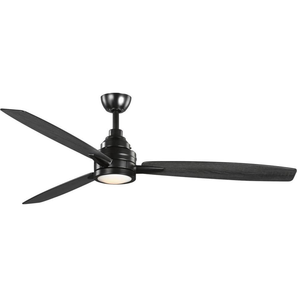 Gaze Collection 60" LED Three-Blade Ceiling Fan