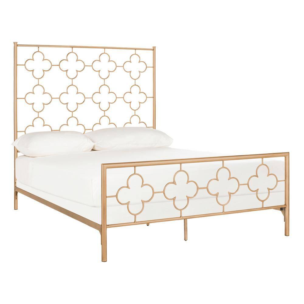 Safavieh Morris Geometric Glam Lattice Metal Headboard