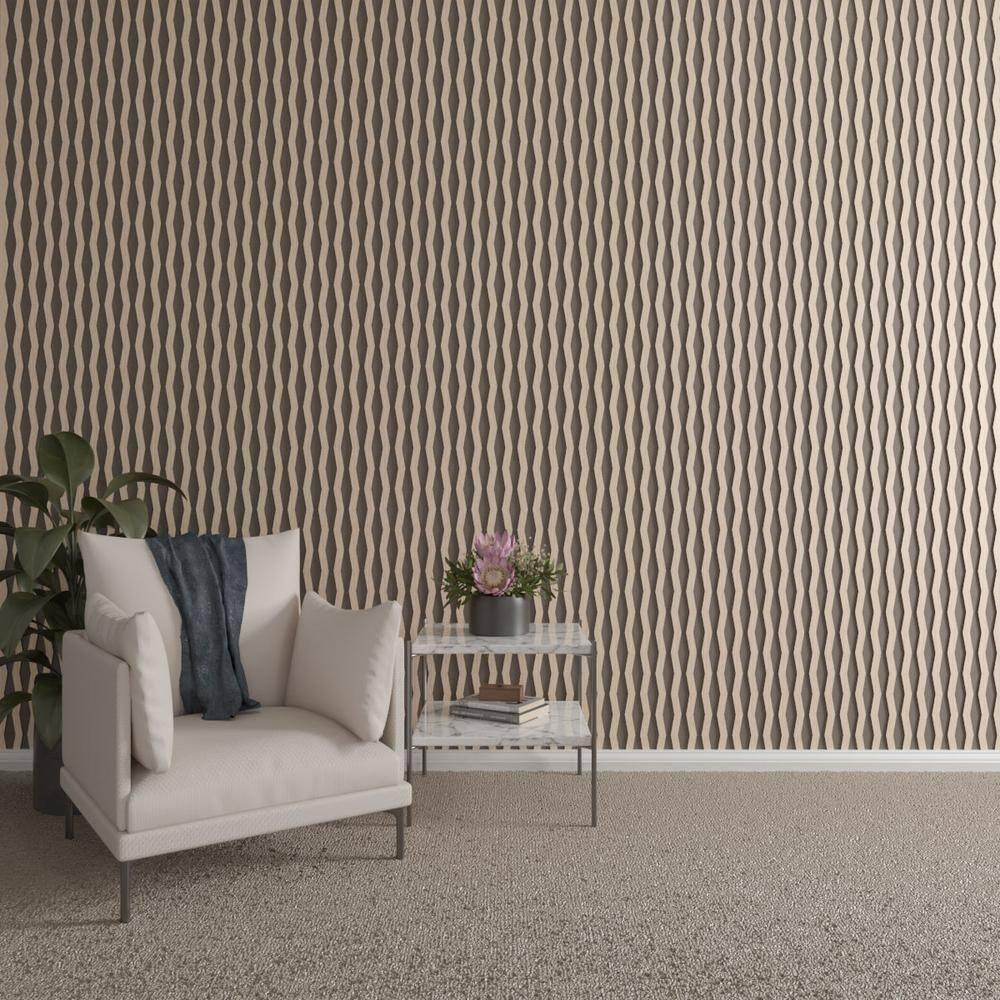 Ekena Millwork Eastport Adjustable Wood Decorative Slat Wall Panel Kit