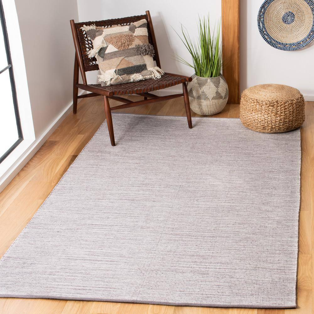 Montauk MTK250 Hand Woven, Flat Weave Indoor Area Rug - Silver - 6'x9' - Safavieh