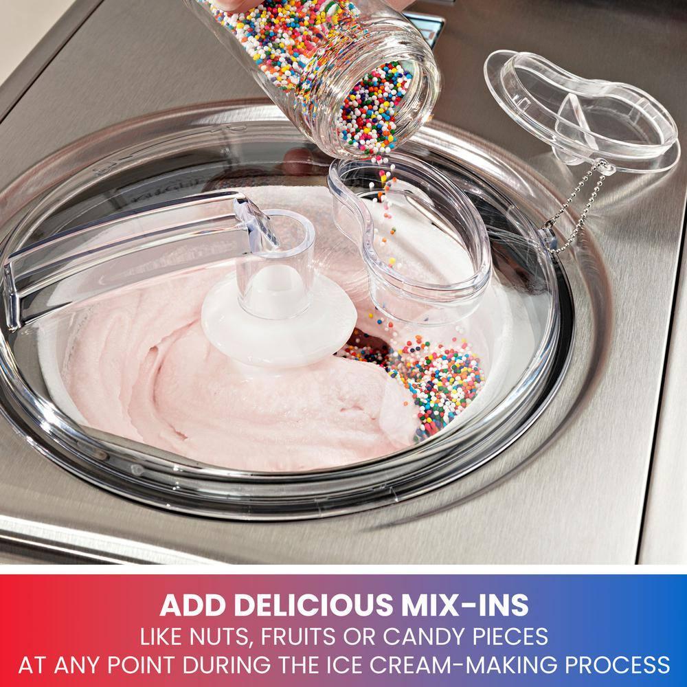 Total Chef 2 in 1 Automatic 1.6 Qt. Ice Cream Maker, 1.5L Yogurt Maker