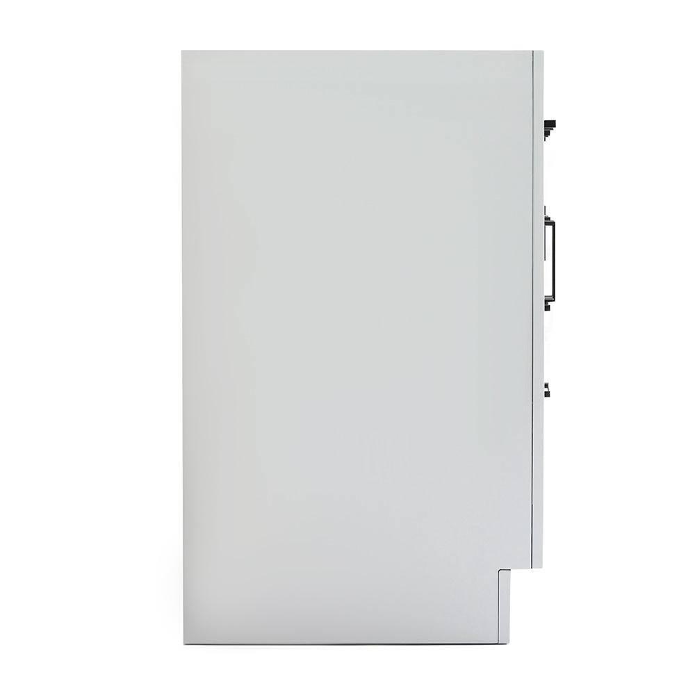 Ariel T072d-Bc Hepburn 72" Double Free Standing Vanity Cabinet Only - Grey