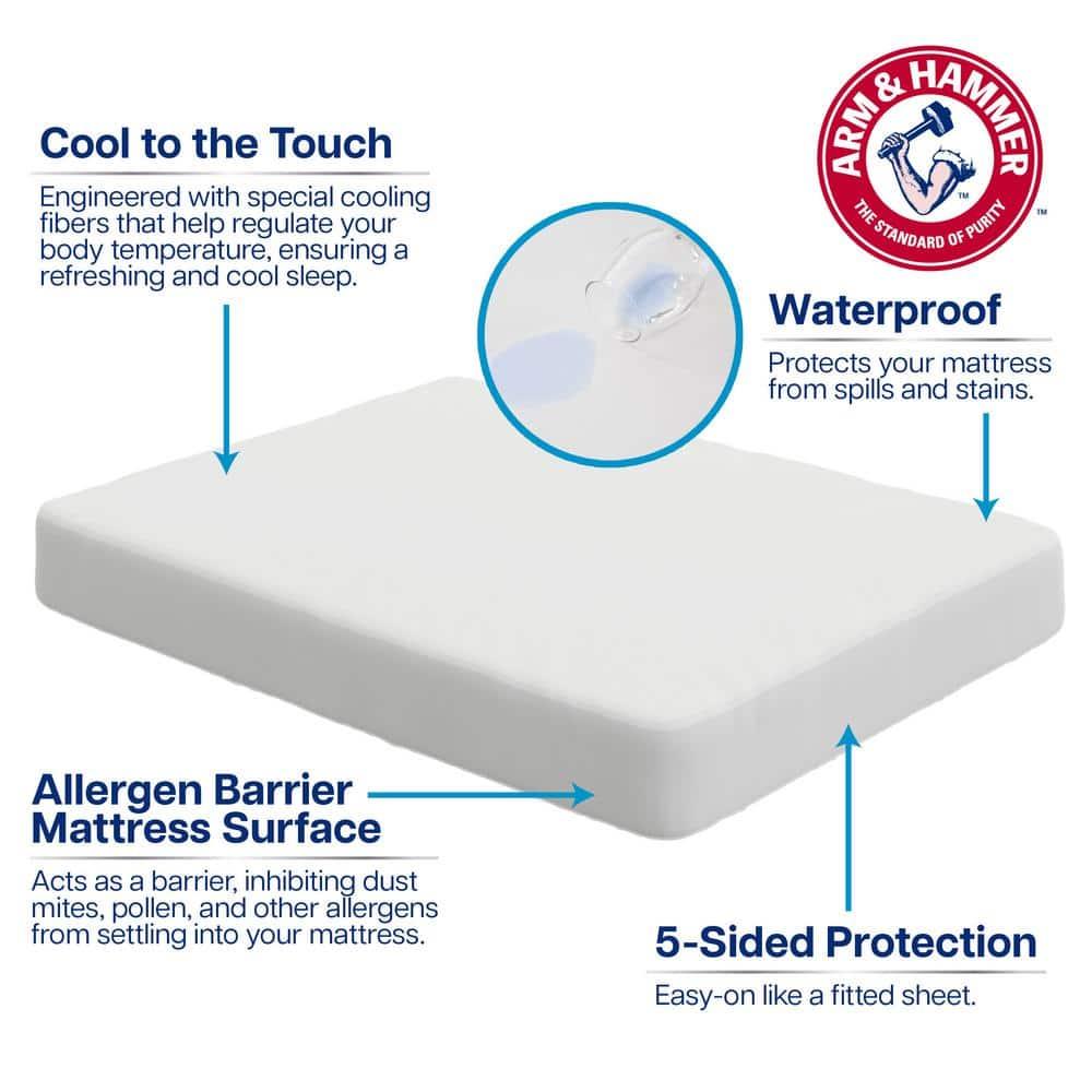 Arm & Hammer Arm & Hammer Cooling Comfort Fitted Mattress Protector
