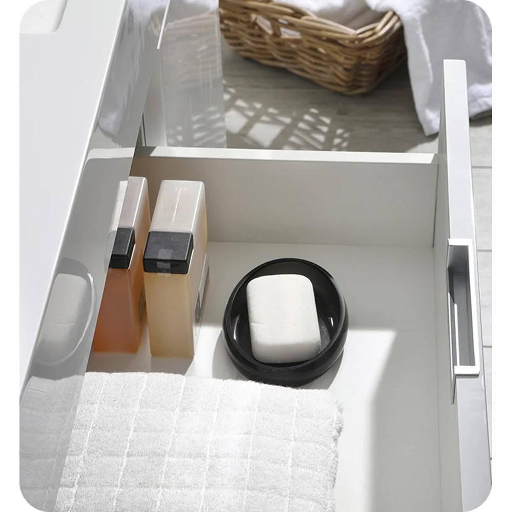 Valencia 60" Wall Mount Double Sink Bathroom Vanity with Top and Sinks (Faucets Not Included)