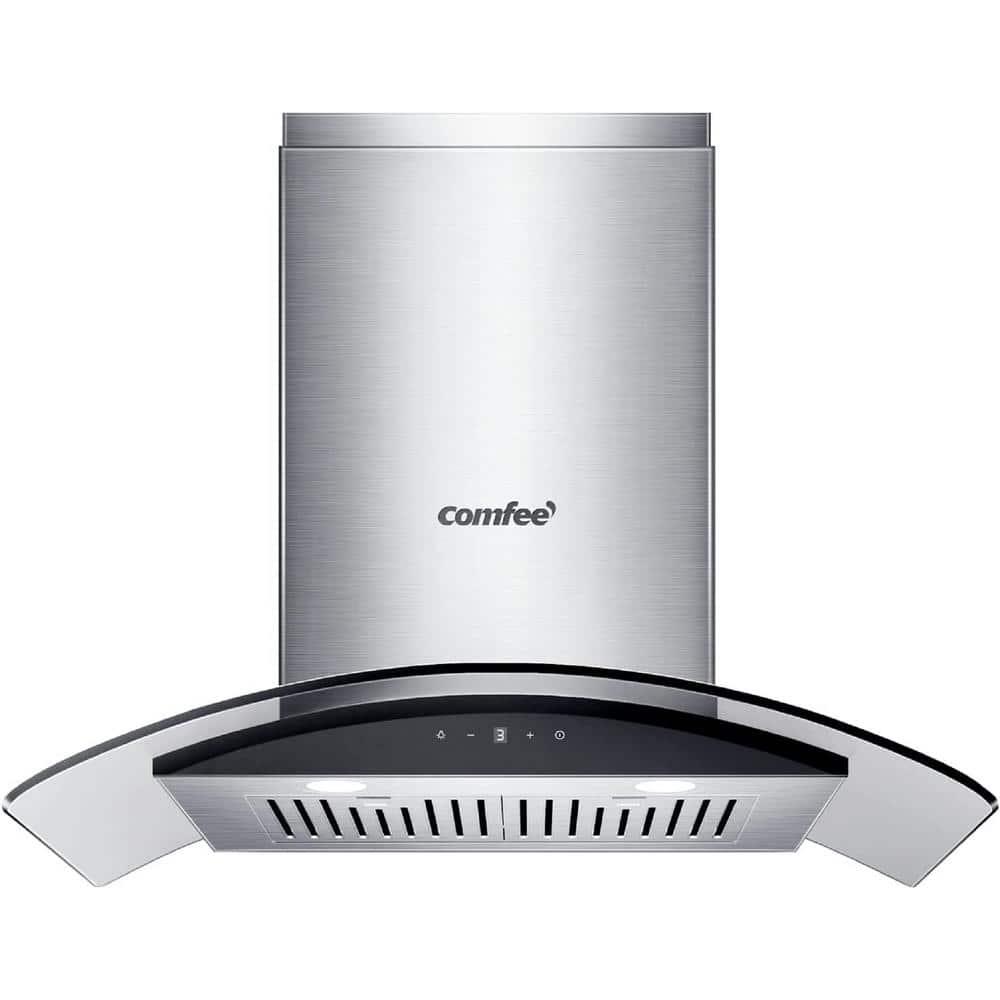 30-Inch Stainless Steel Convertible Wall Mounted Range Hood