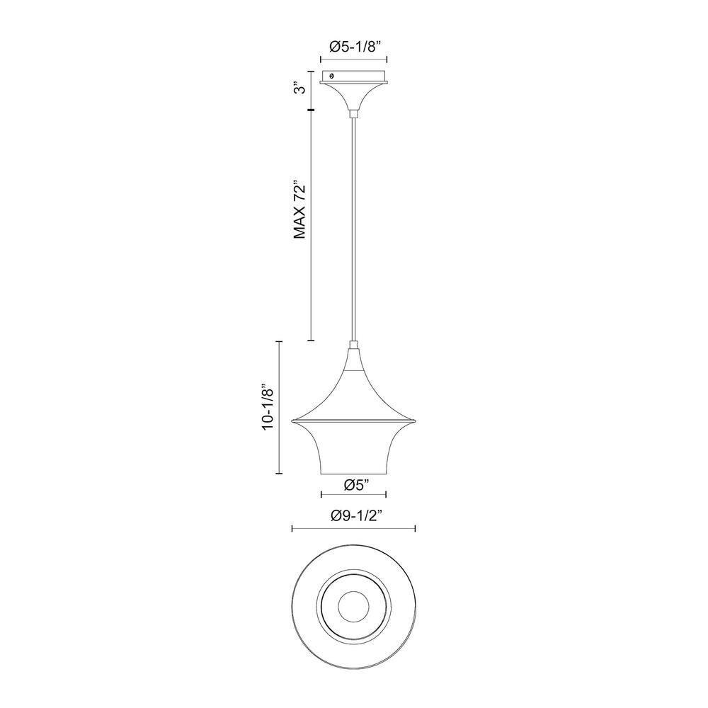 Alexia 1 - Light Single Pendant