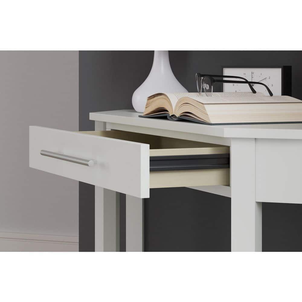 Keyiona Corner Solid Wood Base Writing Desk