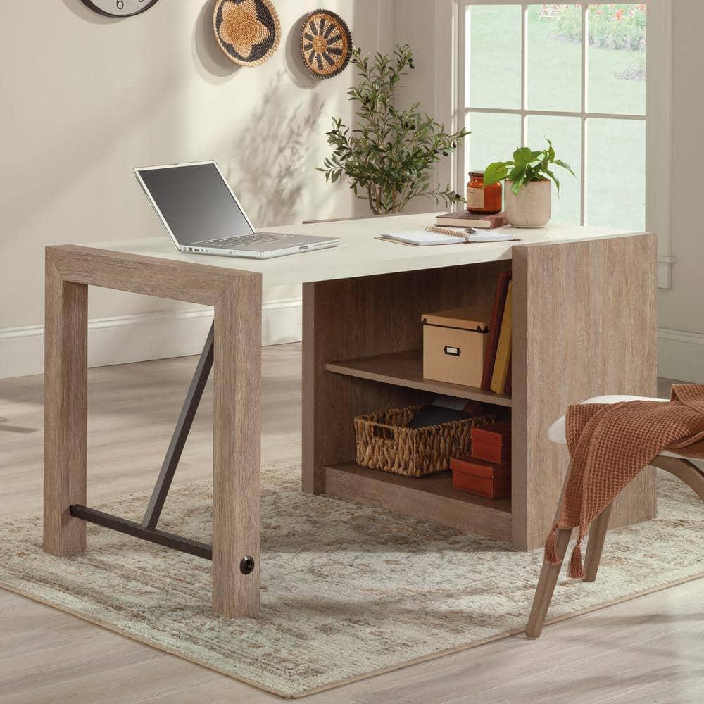 Sauder Dixon City Computer Desk Brushed Oak