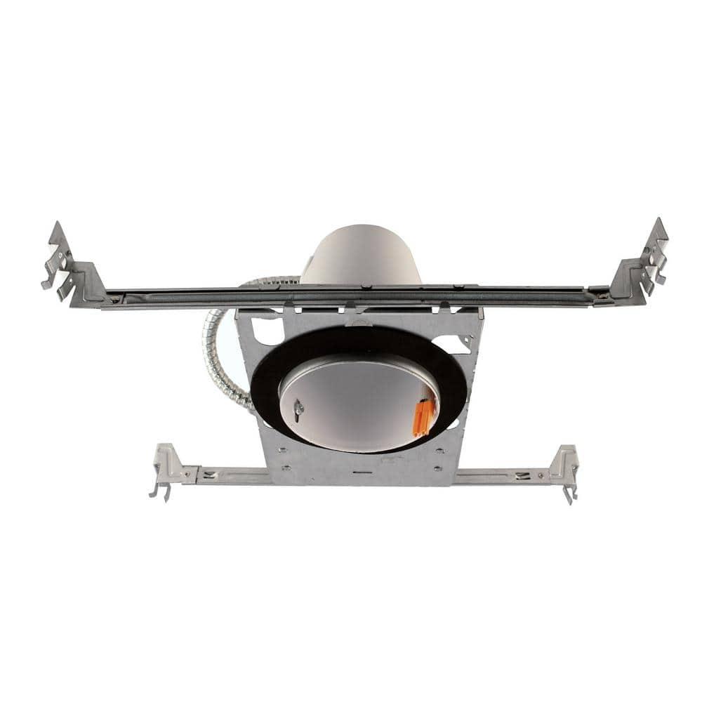 NICOR Lighting 19000A-LED-ID 4 in. LED Housing for New Construction Applications & IC-Rated - Natural