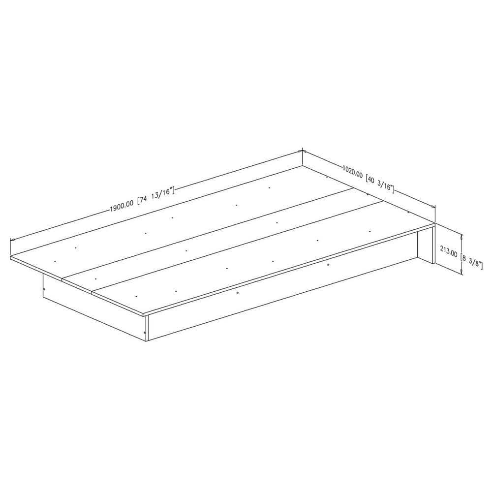 Libra Twin Platform Bed