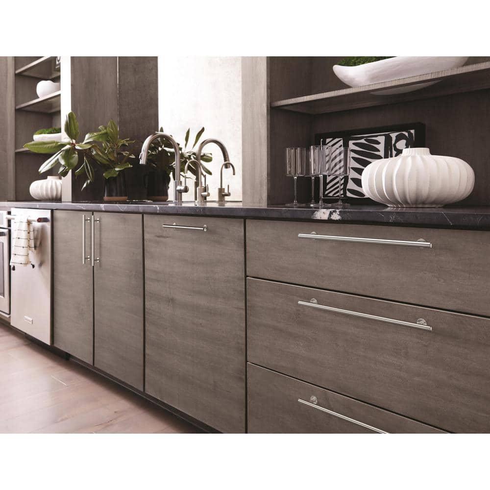 Amerock Radius 7-9/16 inch (192mm) Center-to-Center Polished Chrome Cabinet Pull